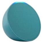 Bocina Inteligente Alexa Amazon Echo Pop B09Zx1Lrxx, Proyeccion Frontal De 1.95" Wi-Fi/Bluetooth, Color Verde Azulado