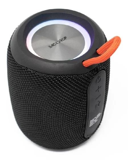 Bocina Inteligente Backdrop Portatil, Bluetooth, 5W, Aux, Radio Fm, Micro SD Card, USB, Color Negro, Bd92