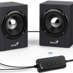 Bocinas Para Computadora 2.0 Alambrica/Inalambrica Genius Sp-Hf385Bt/4W Rms/Color Negro/31730046400