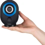 Bocinas Alambricas Steren Boc-068 Roundedge, 70W Rms, USB, Color Negro/Azul