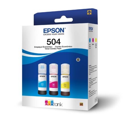 Tanque De Tinta T504 Epson T504520-3P Color Cian/Magenta/Amarillo/3 Botellas