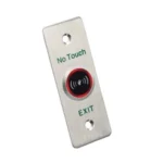 Boton De Salida Sin Contacto Hikvision Ds-K7P04/T, LED Indicador, Normalmente Abierto Y Cerrado, Distancia Ajustable De Deteccion