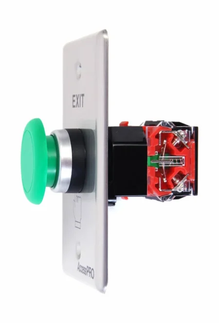 Boton Tipo Hongo Accesspro Apbhvc Color Verde / No, Nc, Com