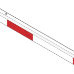 Brazo Octagonal De 4.2M Dks Doorking De Aluminio/Compatible Con Iluminacion Rojo-Verde/Bandas Reflectantes/1601-555