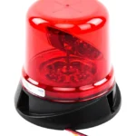 Burbuja Rotoled Ecco X-7660R Colo Rojo, 8 LED, Montaje Permanente