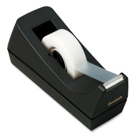 Despachador De Cinta 3M P/Escritorio, C-38, Negro
