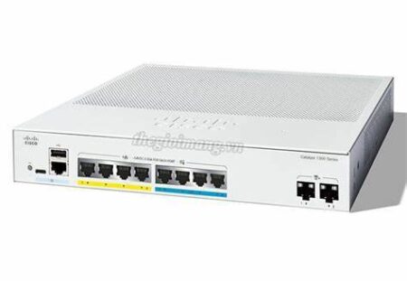 Switch Cisco Catalyst C1300-8Mgp-2X - Montable En Rack, Equipo Sustituto Del Cbs350-8Mgp-2X-Na