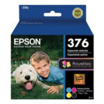 Cartucho Epson C13T376020-Al - Negro, Cian, Magenta, Amarillo, Epson, Ampolla