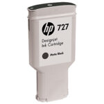 HP 727 Negro Matte 300Ml Tinta Amplio Formato C1Q12A