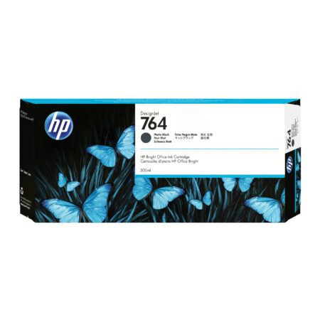 Cartucho De Tinta HP Lf 764 Designjet Negro Mate 300Ml
