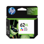 Cartucho De Tinta HP 62Xl Tricolor, C2P07Al