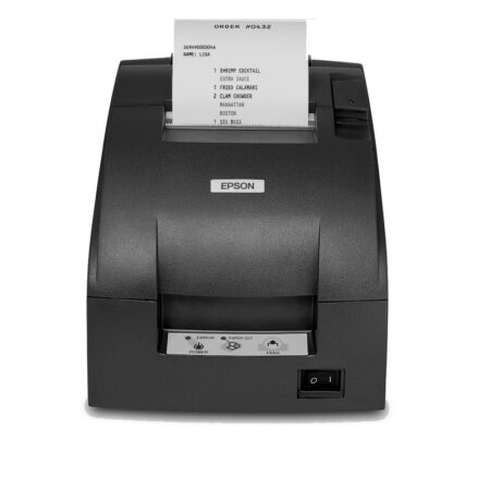 Miniprinter De Matriz Epson Tm-U220D-806, 9 Pines, USB, Recibo, Negra