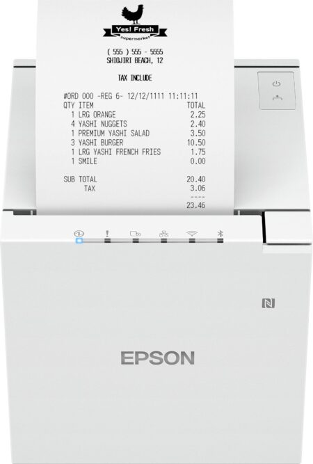 Impresora Epson Térmica De Ticket’s Tm-M30Iii-051 WiFi-Bt (C31Ck50051) Color Blanco –