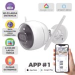 Camara IP Ezviz C3X, De 2Mp/ WiFi/Lente 2.8 Mm/IP67/Ir 30M/Color/Grabacion En Nube/Micro SD/H.265