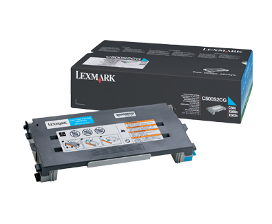 Cartucho Tóner Lexmark – 1500 Páginas, Cian, Laser