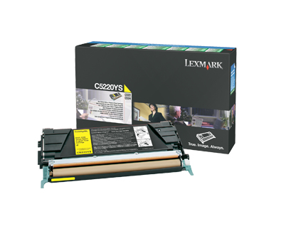 Cartucho Tóner Lexmark – 3000 Páginas, Amarillo, Laser