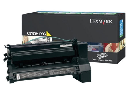 Cartucho Tóner Lexmark – 10000 Páginas, Amarillo, Laser, Negro