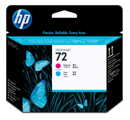 HP 72 Cabezal Mag/Cyan Tinta Amplio Formato C9383A