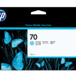 Tinta HP 70 Cyan Claro 130Ml Tinta Amplio Formato, C9390A