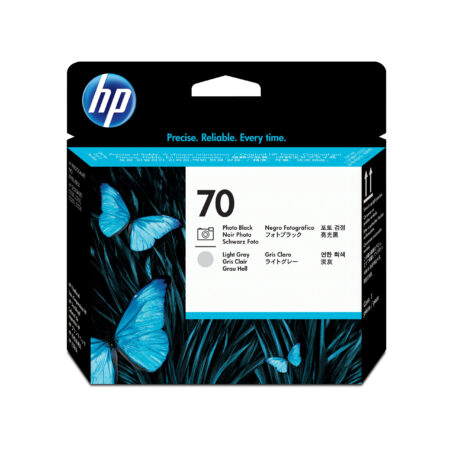 Cabezal De Impresion HP 70 Negro C9407A, Fotografico/Gris Claro