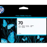 Tinta HP Lf 70 Gris Claro Designjet 130Ml, C9451A