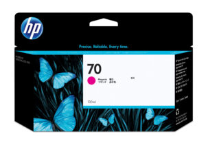 TINTA HP 70 PIGMENTO MAGENTA 130ML AMPLIO FORMATO, C9453A