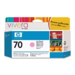 Tinta HP 70 P Magenta Claro 130Ml Amplio Formato, C9455A