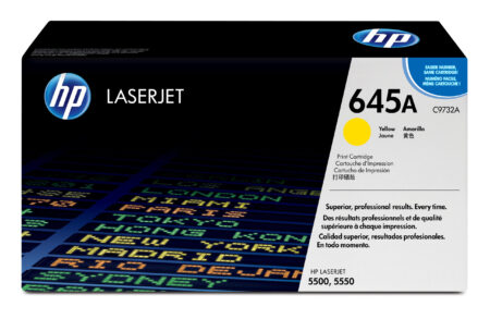Toner HP C9732A Amarillo P/Laserjet 5500