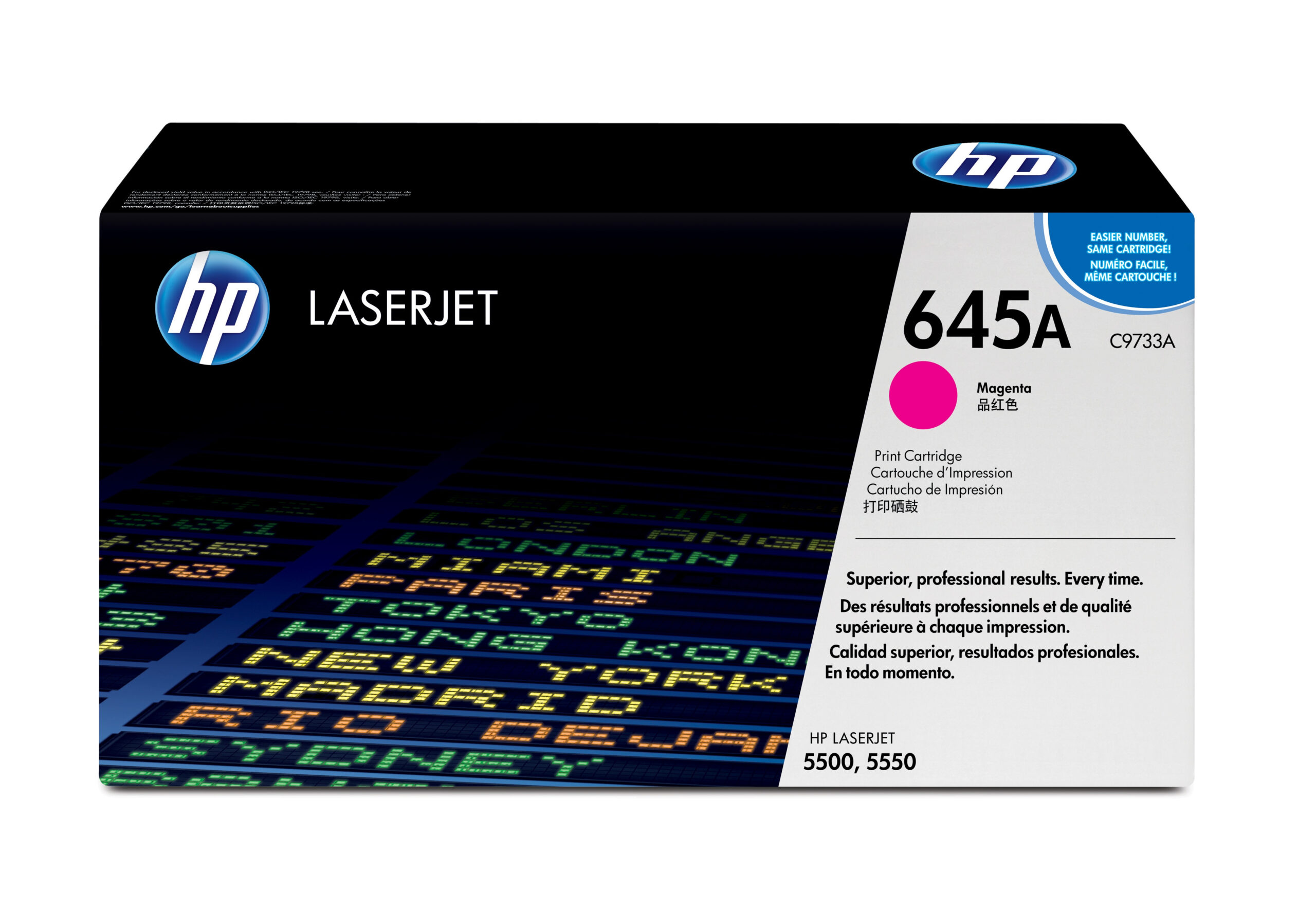 TONER HP C9733A MAGENTA P/LASERJET 5500