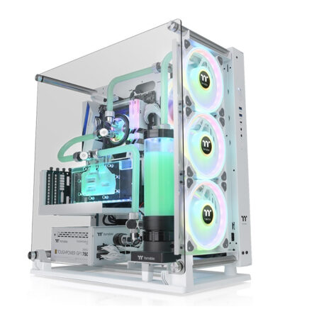 Gabinete Thermaltake Core P3 Tg Pro Blanco – ATX/E-ATX/Micro ATX/Mini-Itx, USB 3.0, Sin Fuente, Sin Ventiladores Instalados