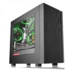 GABINETE THERMALTAKE VERSA H18, MICRO-ATX S/FUENTE NEGRO, CA-1J4-00S1WN-01