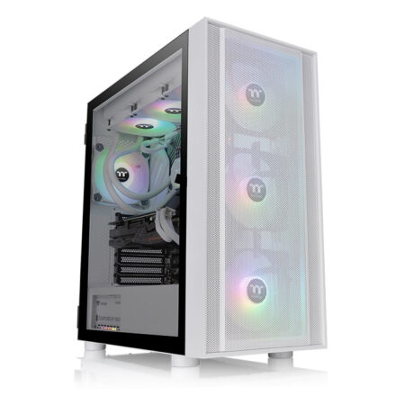 GABINETE THERMALTAKE H570 TG ARGB SNOW/MIDI-TOWER/VENTANA/SIN FUENTE/COLOR BLANCO/MICRO-ATX/MINI-ITX/EATX/CA-1T9-00M6WN-00