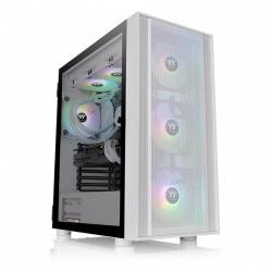 Gabinete Thermaltakeh570 Tg Argb/Mid Tower/Ventana Templada/Sin Fuente/USB 3.0/3 Ventiladores Instalados/Color Blanco/ATX/E-ATX/Micro ATX/Mini-Itx/Ca-1T9-00M6Wn-01