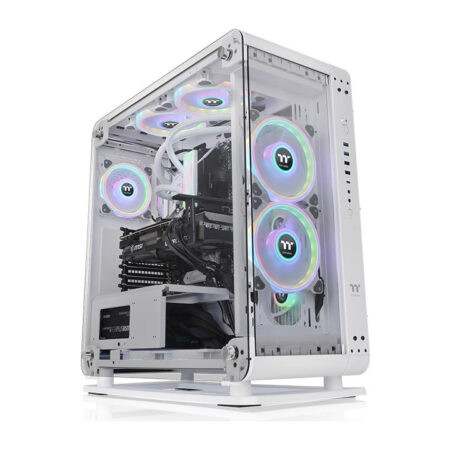 Gabinete Thermaltake Core P6 Tg Snow Semi Torre, ATX/Mini-Itx/Micro-ATX, USB 2.0/3.0, Sin Fuente, Sin Ventiladores Instalados
