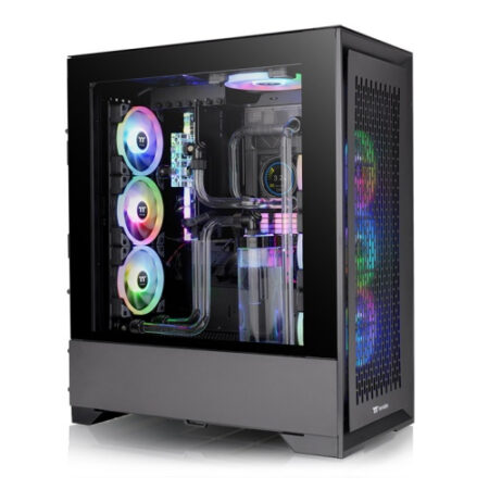 GABINETE THERMALTAKE CTE T500 AIR/FULL TOWER/VENTANA/SIN FUENTE/3 VENTILADORES INSTALADOS/USB 3.0/COLOR NEGRO/ATX/MINI-ITX/CA-1X8-00F1WN-00