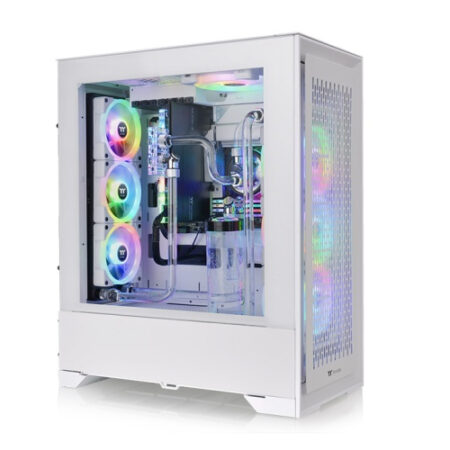 Gabinete Thermaltake Cte T500 Air Snow/Full Tower/Ventana/Sin Fuente/3 Ventiladores Instalados/USB 3.0/Color Blanco/ATX/Mini-Itx/Ca-1X8-00F6Wn-00