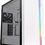 Gabinete Thermaltake H700 Tg Snow Mid Tower - ATX/Micro-ATX/Mini-Itx/Eatx, USB 2.0/3.0, Sin Fuente, 2 Ventiladores LED Instalados