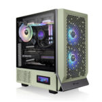 Gabinete Thermaltake Ceres 300 Tg Argb Matcha Green/Midi-Tower/Ventana/Sin Fuente/3 Ventiladores Instalados/USB 3.0/Color Verde/ATX/Mini-Itx/Ca-1Y2-00Mewn-00