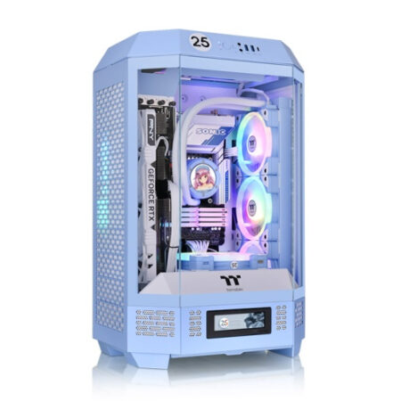 Gabinete Thermaltake Ca-1Y4-00Sfwn-00 – The Tower 300 Hydrangea Blue Micro Tower