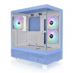 Gabinete Thermaltake View 270 Tg Argb Plus/Midi-Tower/Ventana/Sin Fuente/3 Ventiladores Argb Instalados/USB 3.2/Color Azul/ATX/E-ATX/Ca-1Y7-00Mfwn-01