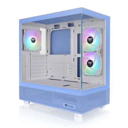 Gabinete Thermaltake View 270 Tg Argb Plus/Midi-Tower/Ventana/Sin Fuente/3 Ventiladores Argb Instalados/USB 3.2/Color Azul/ATX/E-ATX/Ca-1Y7-00Mfwn-01