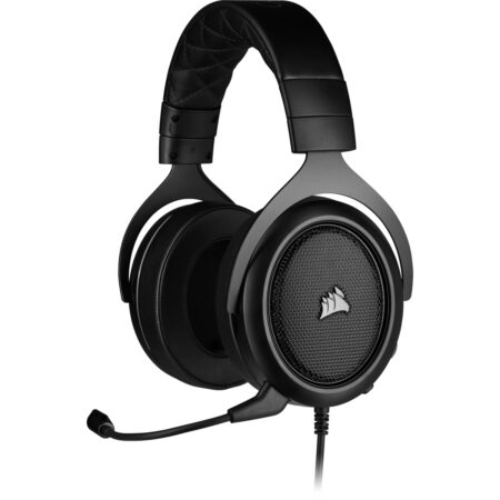 Diadema Audifono C/Microfono Corsair Hs50 Pro Stereo Gaming, 3.5Mm, Carbon, Ca-9011215-Na