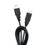 Cable De Extension USB 2.0 De 1.5Mts Negro Vorago Cab-105