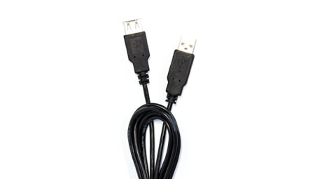 Cable De Extension USB 2.0 De 1.5Mts Negro Vorago Cab-105