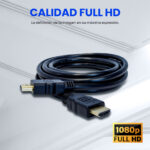 Cable HDMI M-M De 2 Metros, Vorago Cab-109