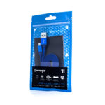 Cable USB A Micro USB De 1 Metro Azul, Vorago Cab-113-Bl