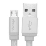 Cable USB A Micro USB De 1 Metro Blanco, Vorago Cab-113-Wh