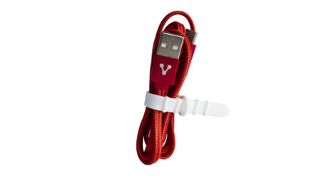 Cable Vorago Cab-123 USB Tipo C 1M Carga Rapida Rojo, Cab-123-Rd