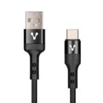Cable USB Vorago Cab-128 Cable USB A Tipo C - 3M, Carga Rápida 3.0A