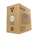 BOBINA CABLE UTP CAT.5E VORAGO CAB-207 GRIS 305MTS